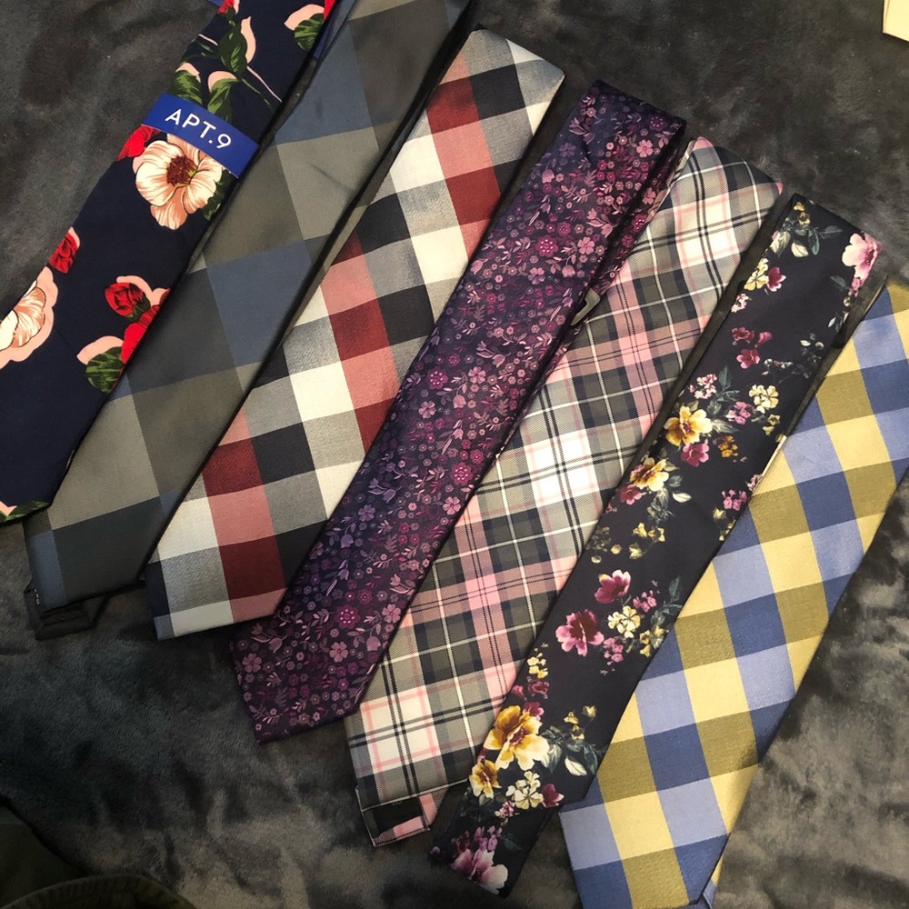7 men’s ties